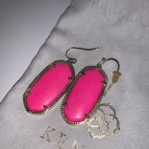 Neon Pink Kendra Scott Elle